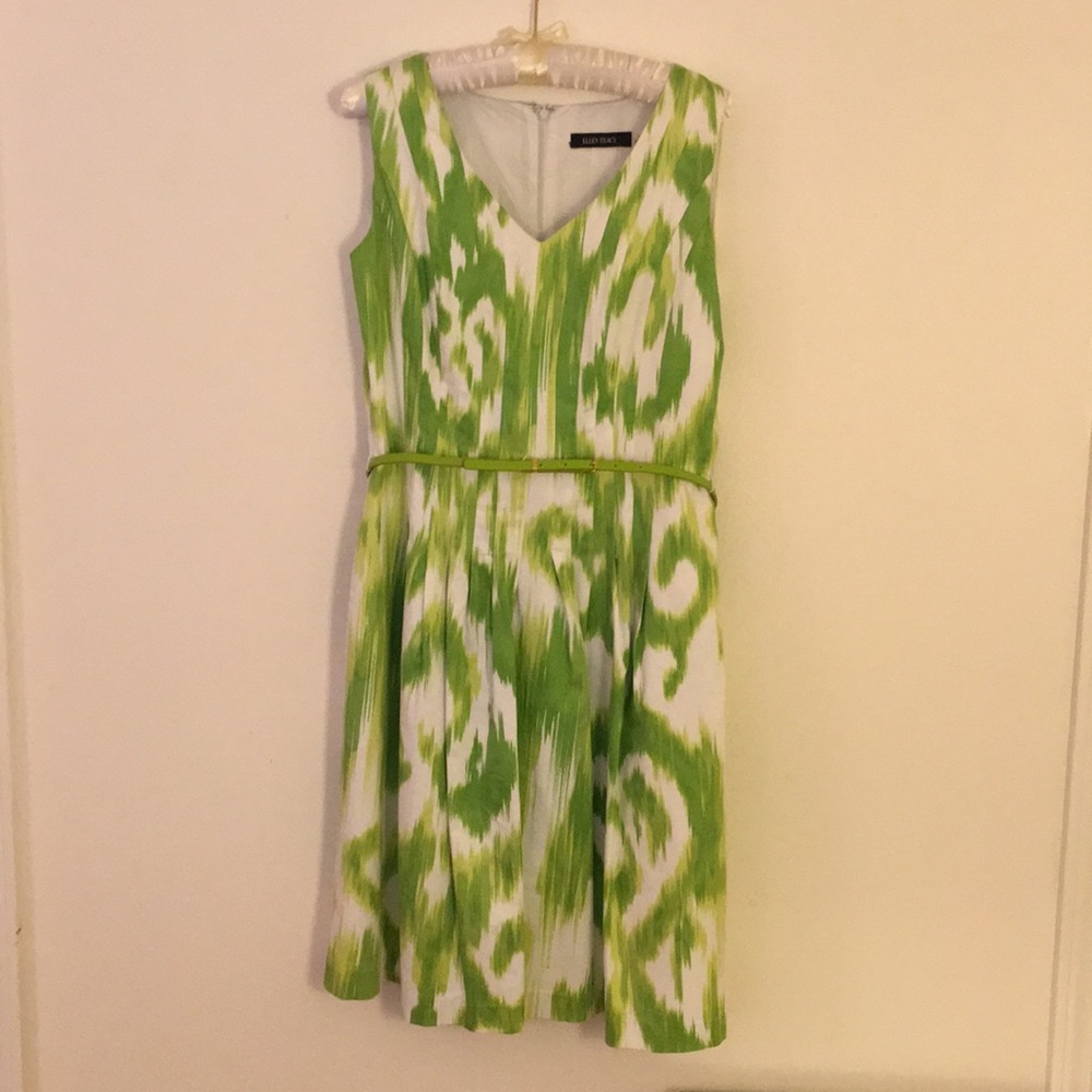 Ellen Tracy fit and flare summer dress.